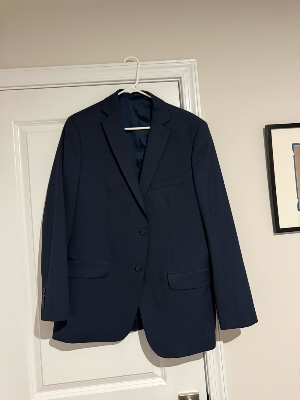 Apt. 9 Men's Dark Navy Two-Button Sport Coat 42R